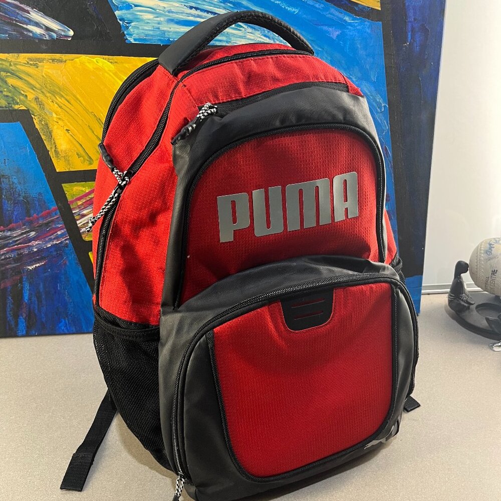 Puma Backpack (Red/Black)